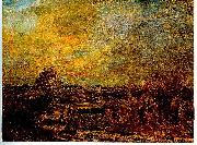 Giovanni Segantini Ebene beim Eindunkeln Spain oil painting artist